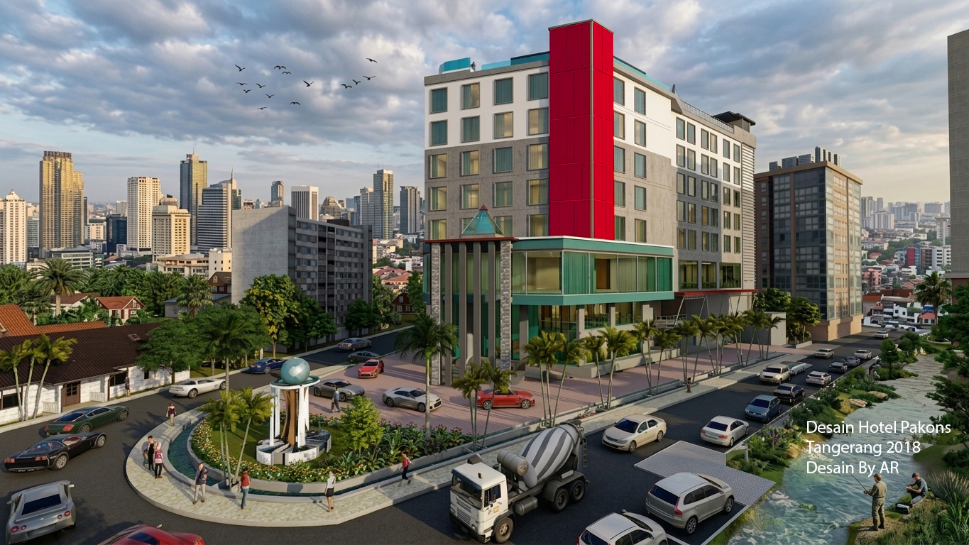 Hotel pakons, Tangerang 2017