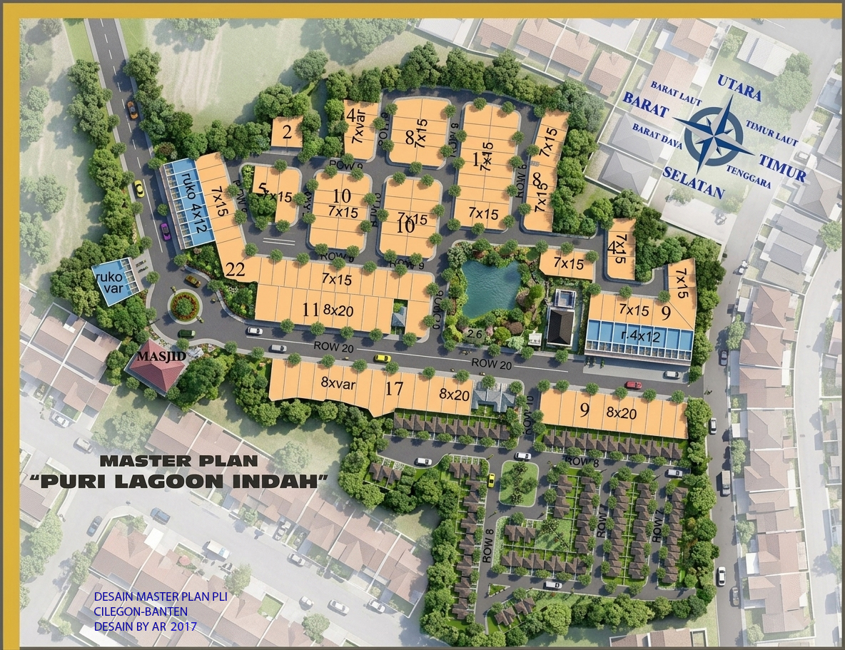 Master Plan Perum. PLI ( Puri Lagon Indah ) 2017