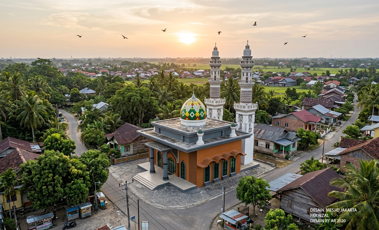 Mesjid Pak Rizal, Jakarta 2020